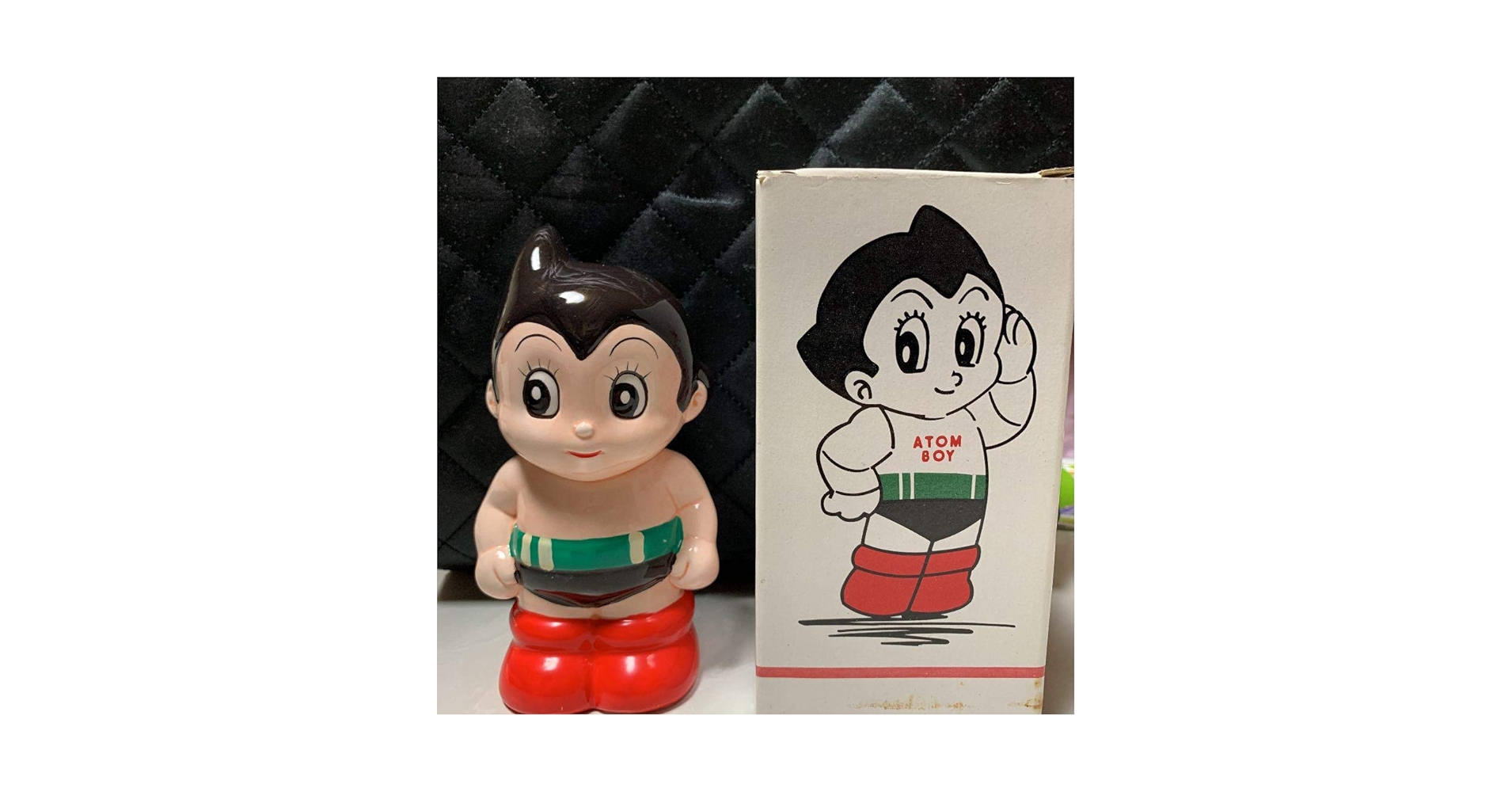 Amazon.co.jp: 回転寿司アトムボーイ 貯金箱 陶製 : おもちゃ